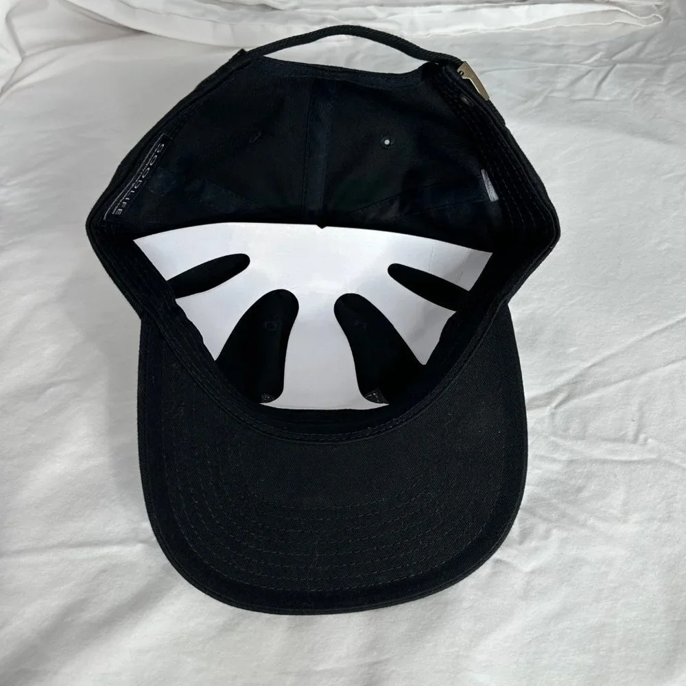 Goodlife Black Curved Brim Box Logo Adjustable Baseball Cap Casual Hat - Picture 5 of 9